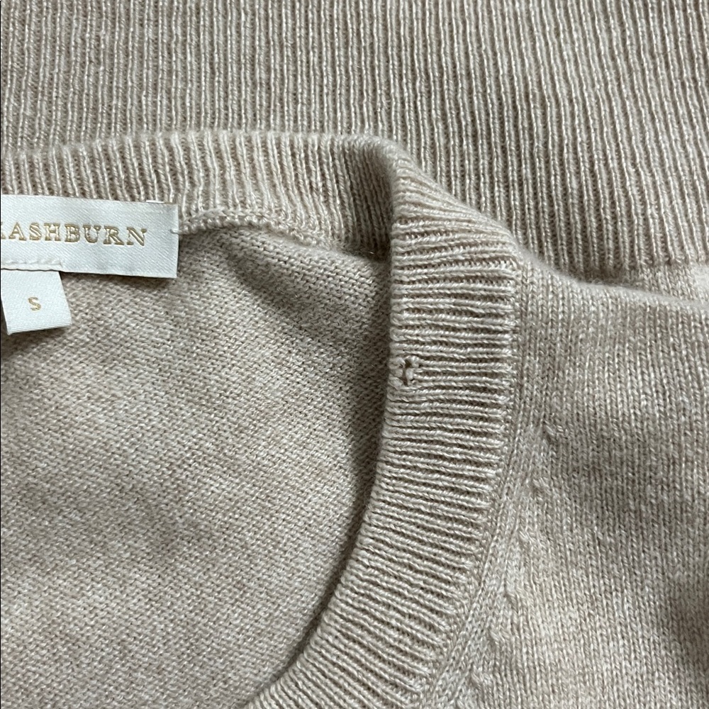 ANN MASHBURN Cream Cashmere Knit - Picture 10 of 12